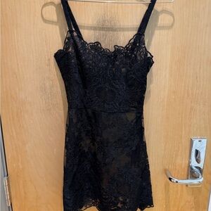 Black Lace minidress